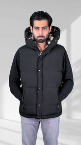 Burberry Body Warmer Sleeveless Hooded Jacket