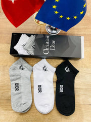 CD Scented Ankle Socks- Pack of 6 - Made In Turkey