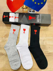 Ami Scented Crew Socks- Pack of 6 - Made In Turkey
