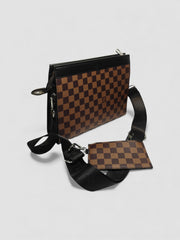 Louis Vuitton Pochette with Strap & Mini Pouch Bag