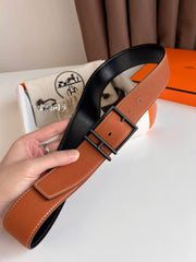 Hermes 1:1 Grade Genuine Leather Belt with Full Packaging