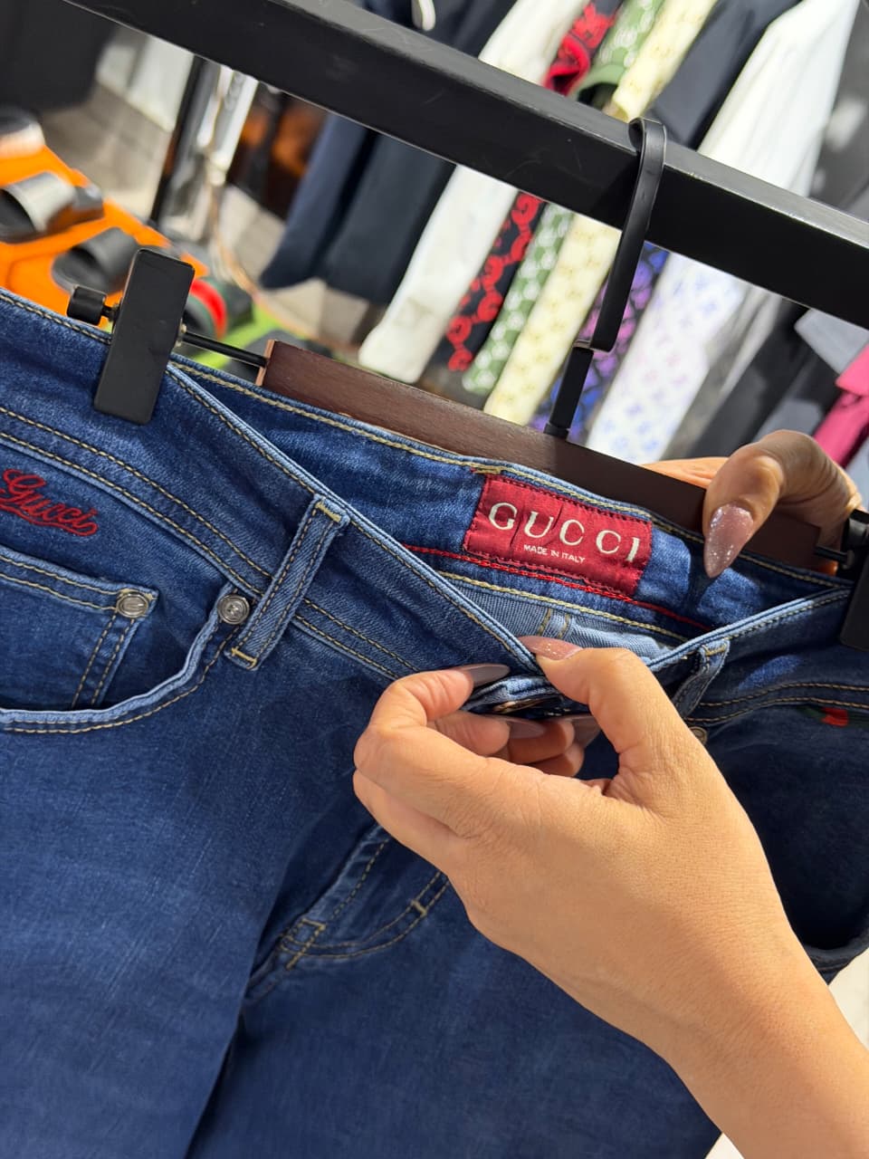 Gucci 1:1 Super Premium Grade Denim Jeans