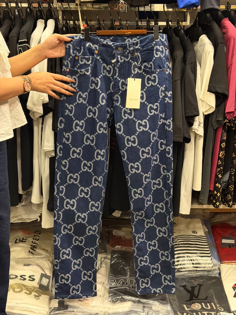 Gucci 1:1 Premium Grade Denim Jeans