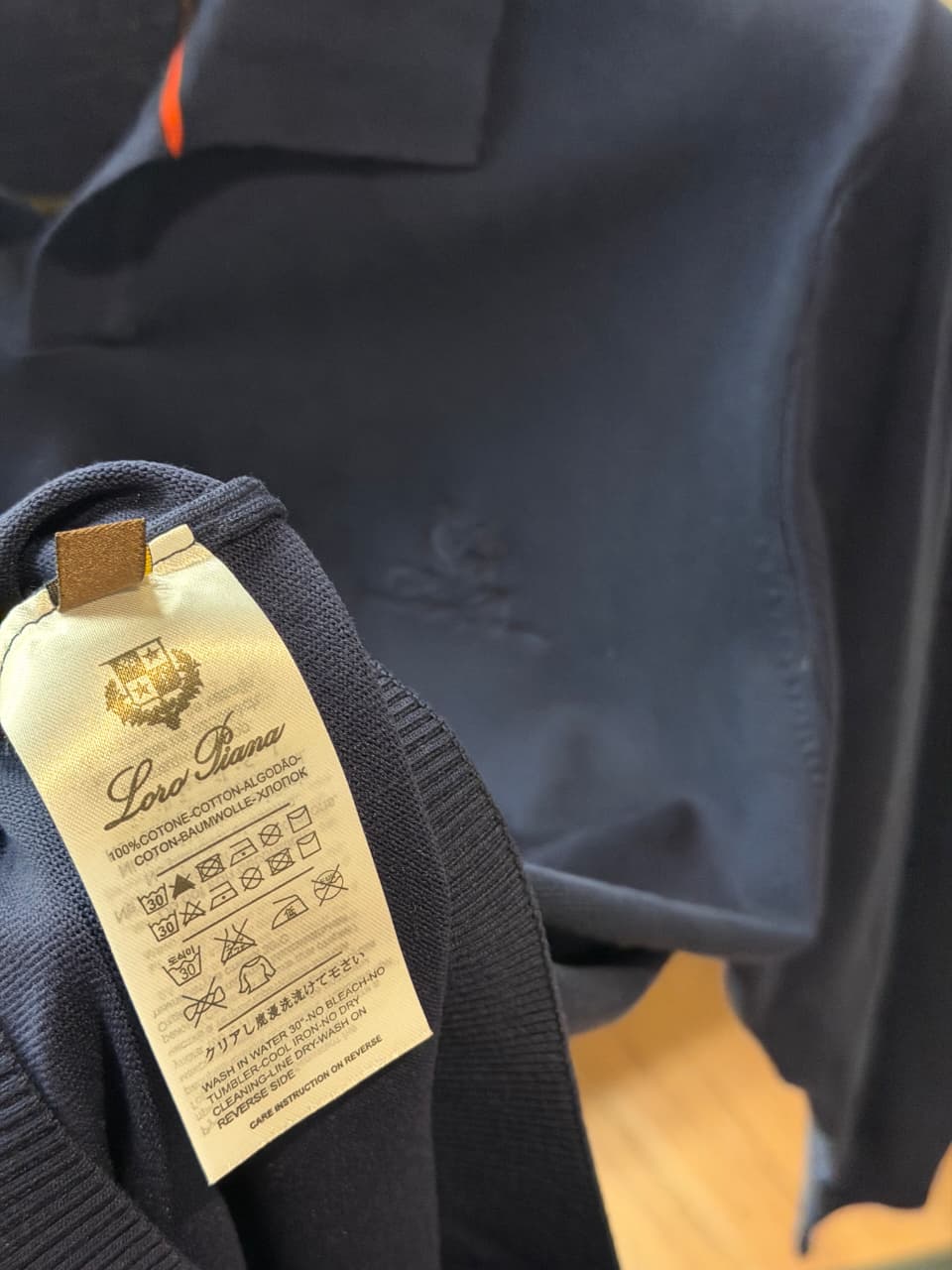 Loro Piana Black 1:1 Premium Grade Knitwear Old Money Sweatshirt