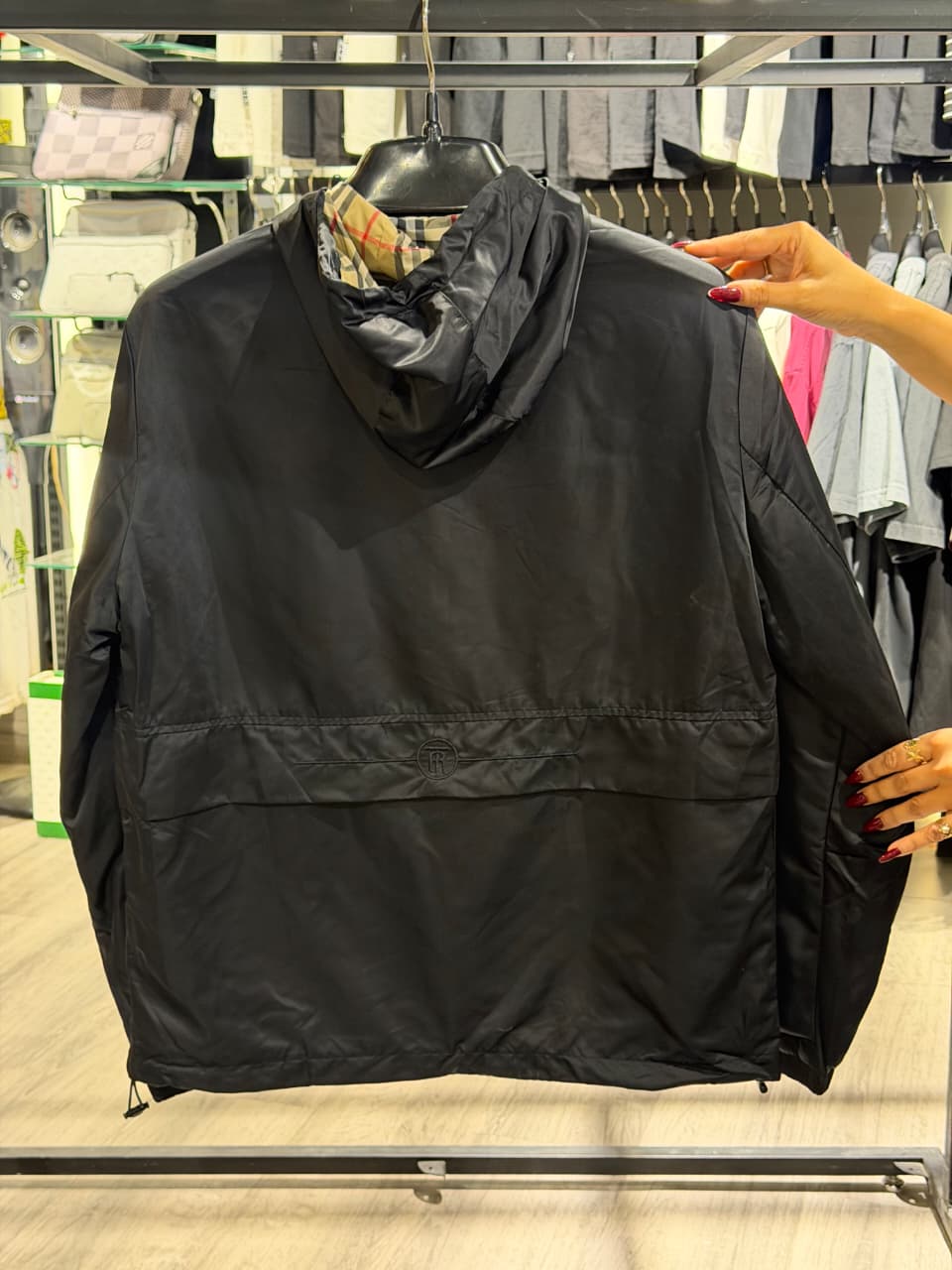 Burberry High End Hooded Wind Breaker Jacket