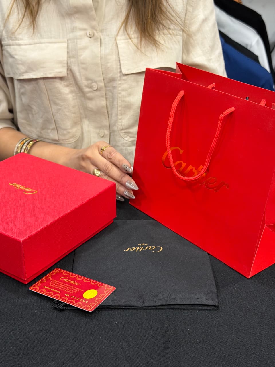Cartier 1:1 Grade Genuine Leather Women's Belt with Complete Box Packaging