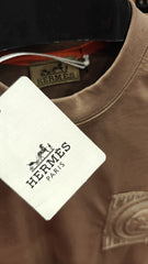 Hermes 1:1 Grade Oversized Crew Neck Tshirt