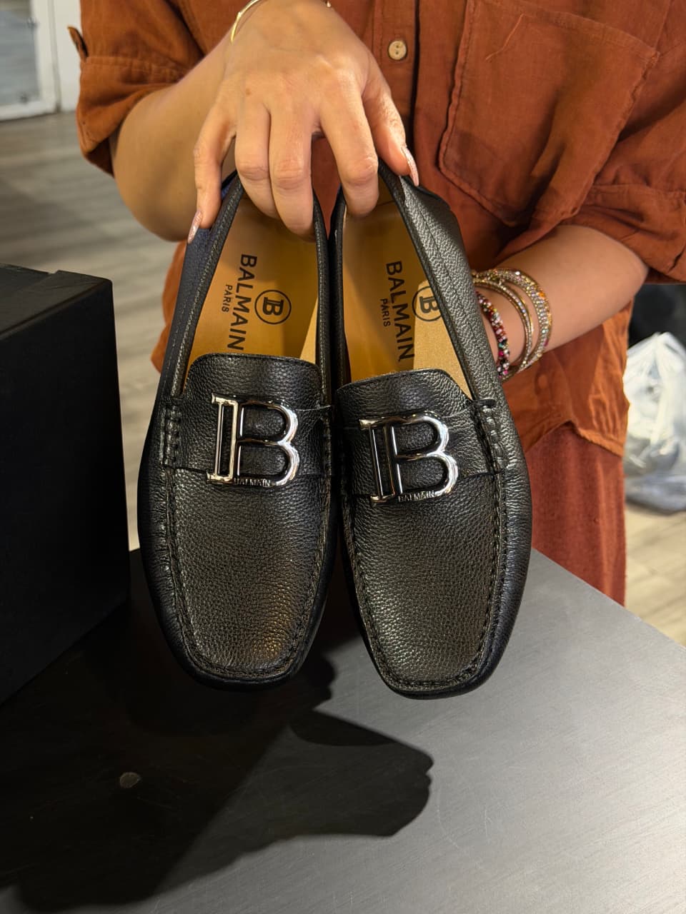 Balmain Leather Shoe
