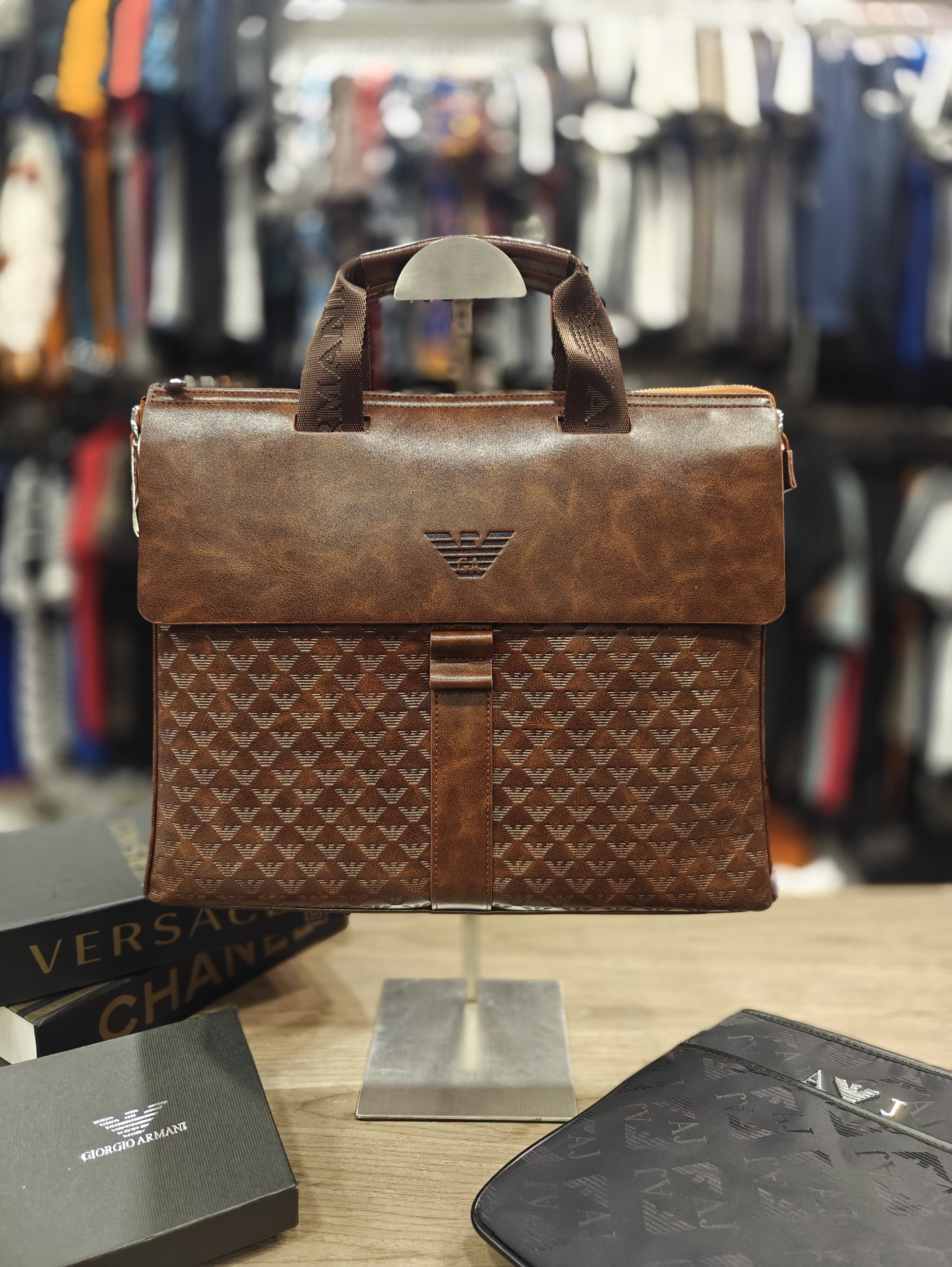 Armani Laptop / File Bag