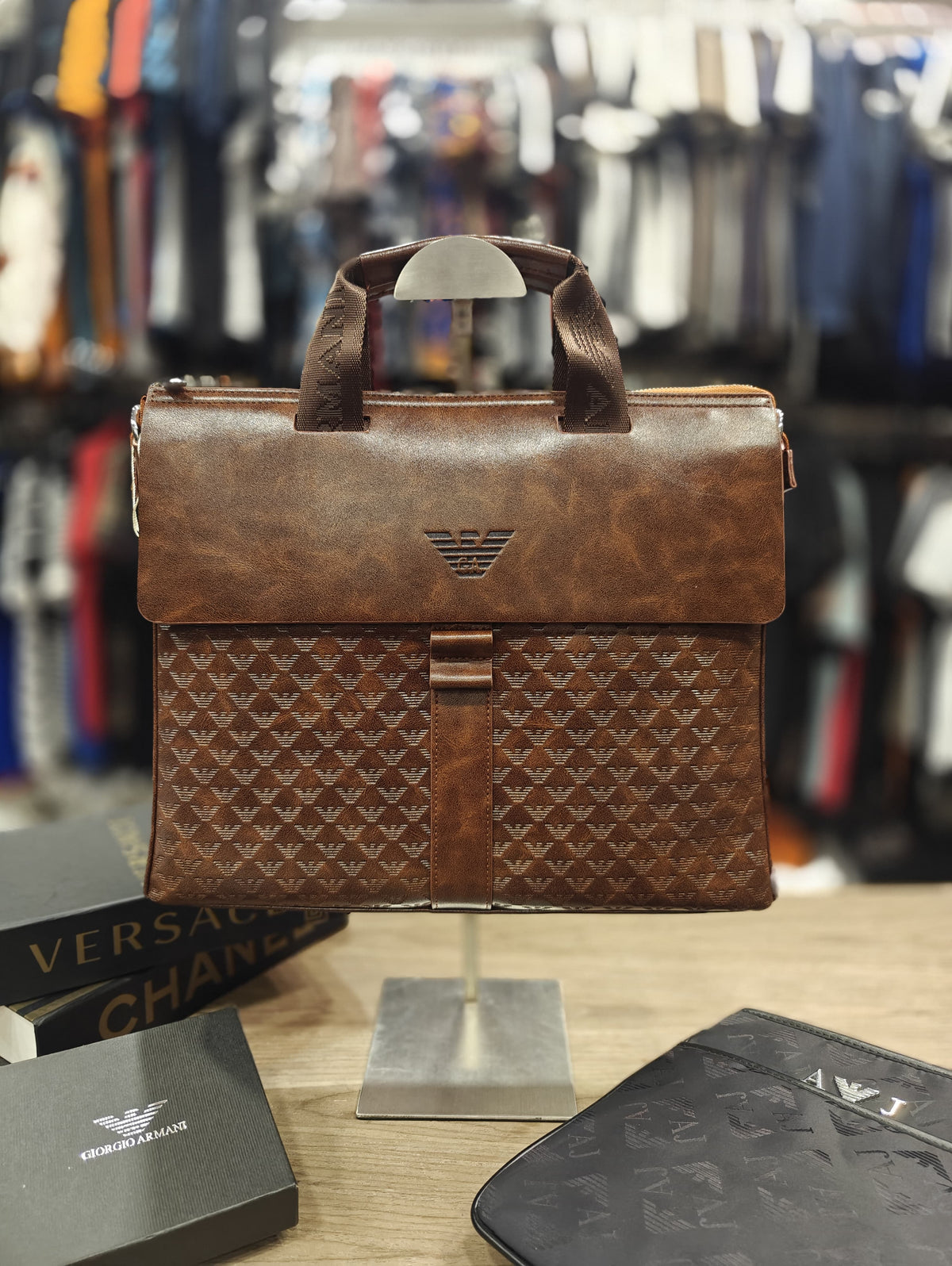 Armani Laptop / File Bag