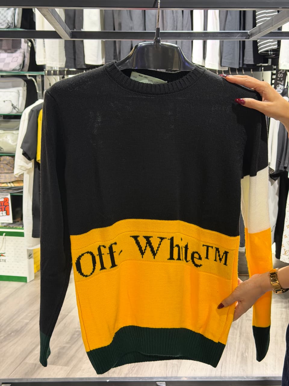 Off-White Knitwear Sweatshirt