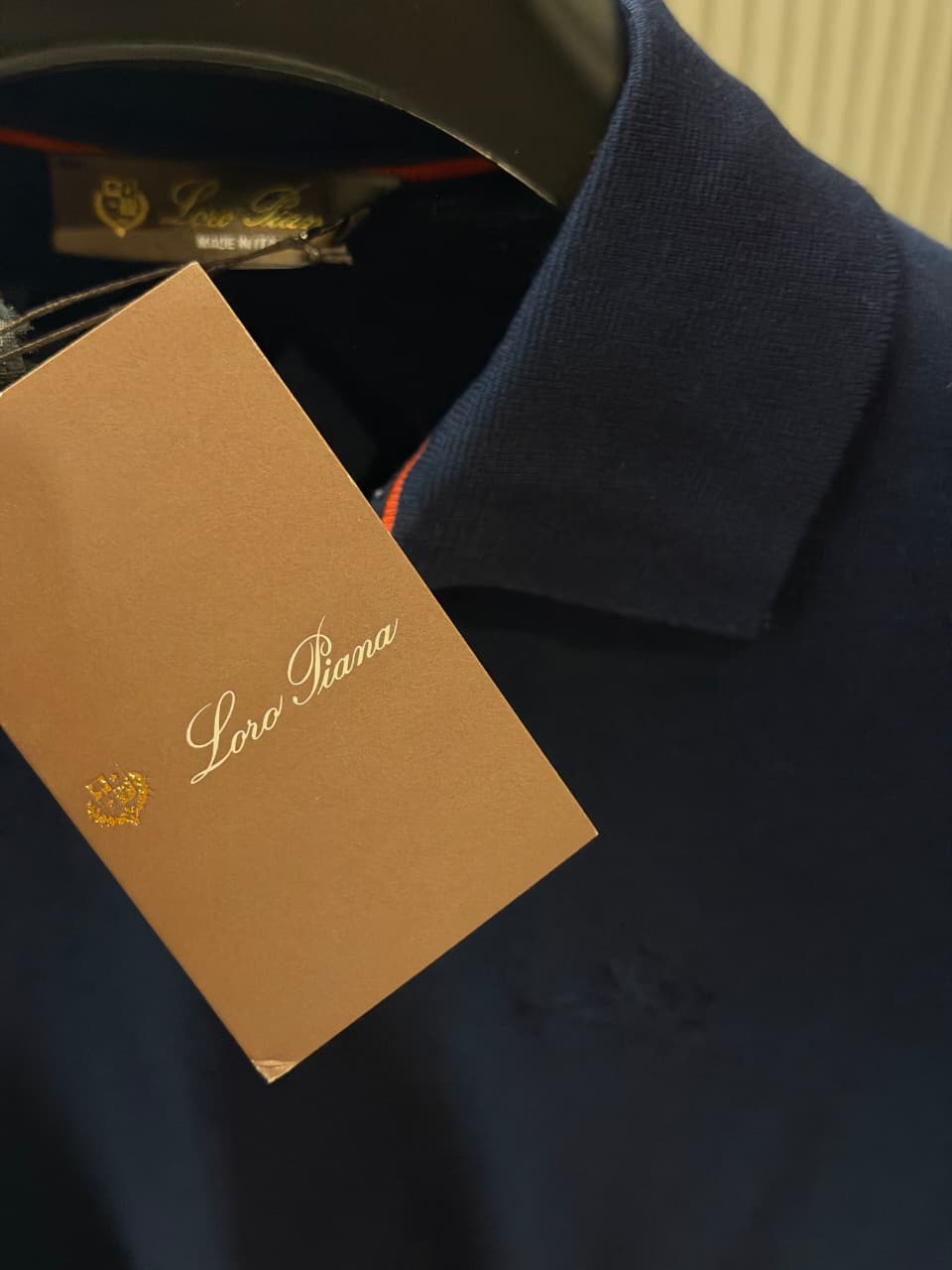 Loro Piana Black 1:1 Premium Grade Knitwear Old Money Sweatshirt