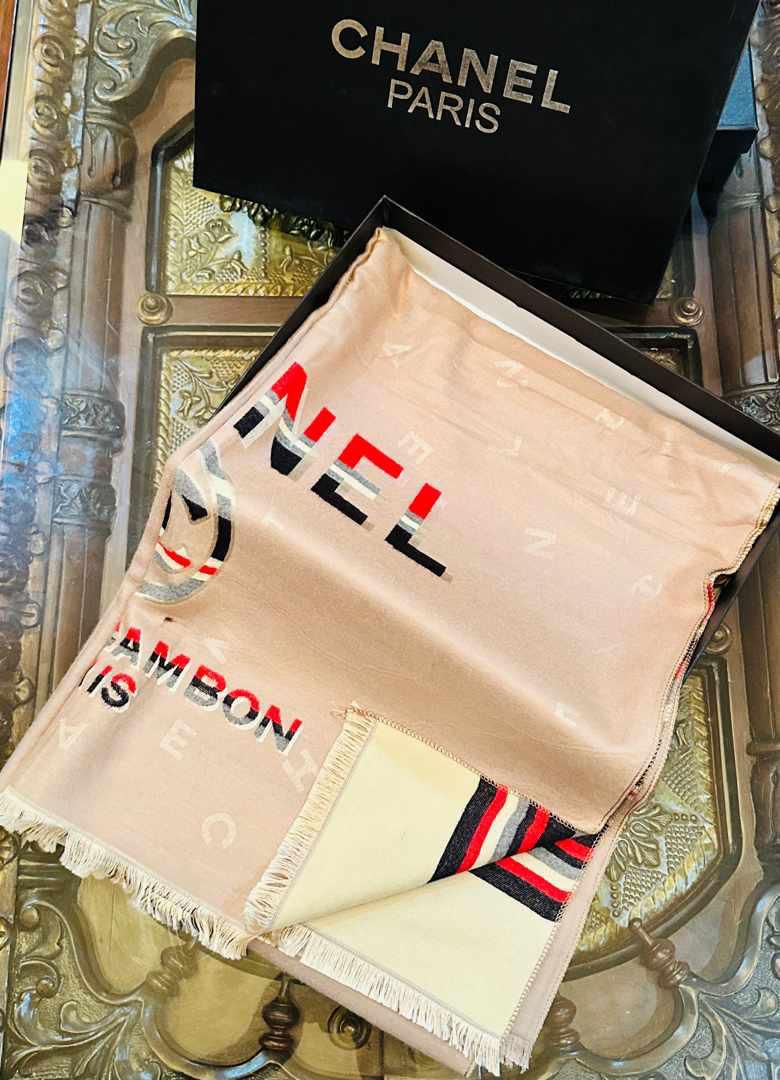 Chanel Women's Scarf with Box
