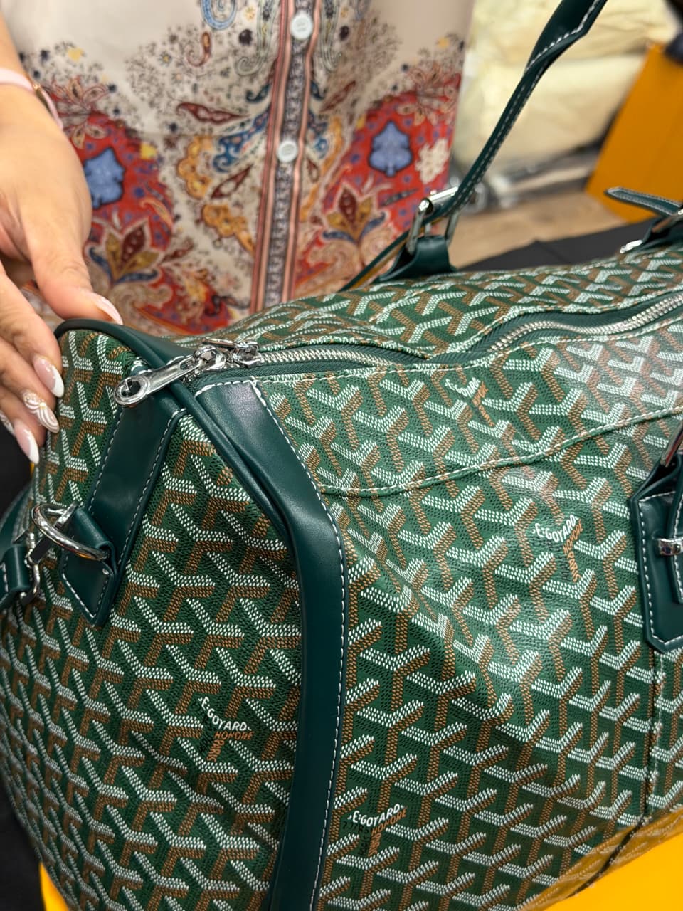 Goyard High End Duffel Gym Bag