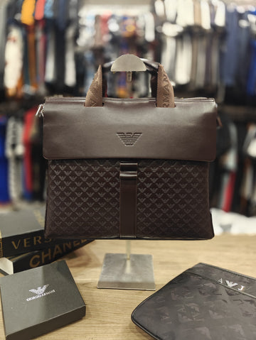 Armani Laptop / File Bag