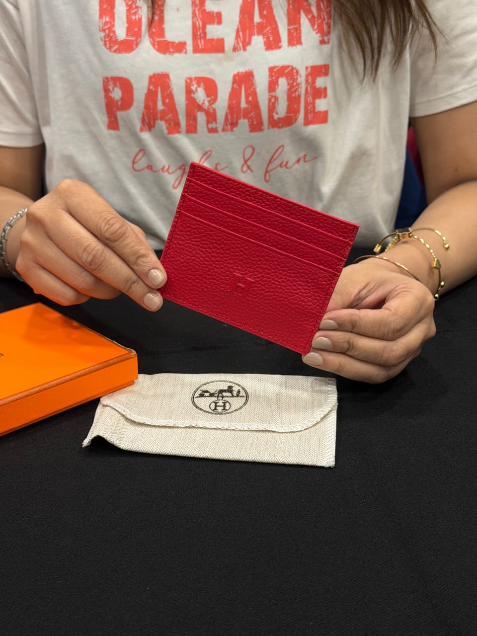 Hermes High End Card Holder with Box