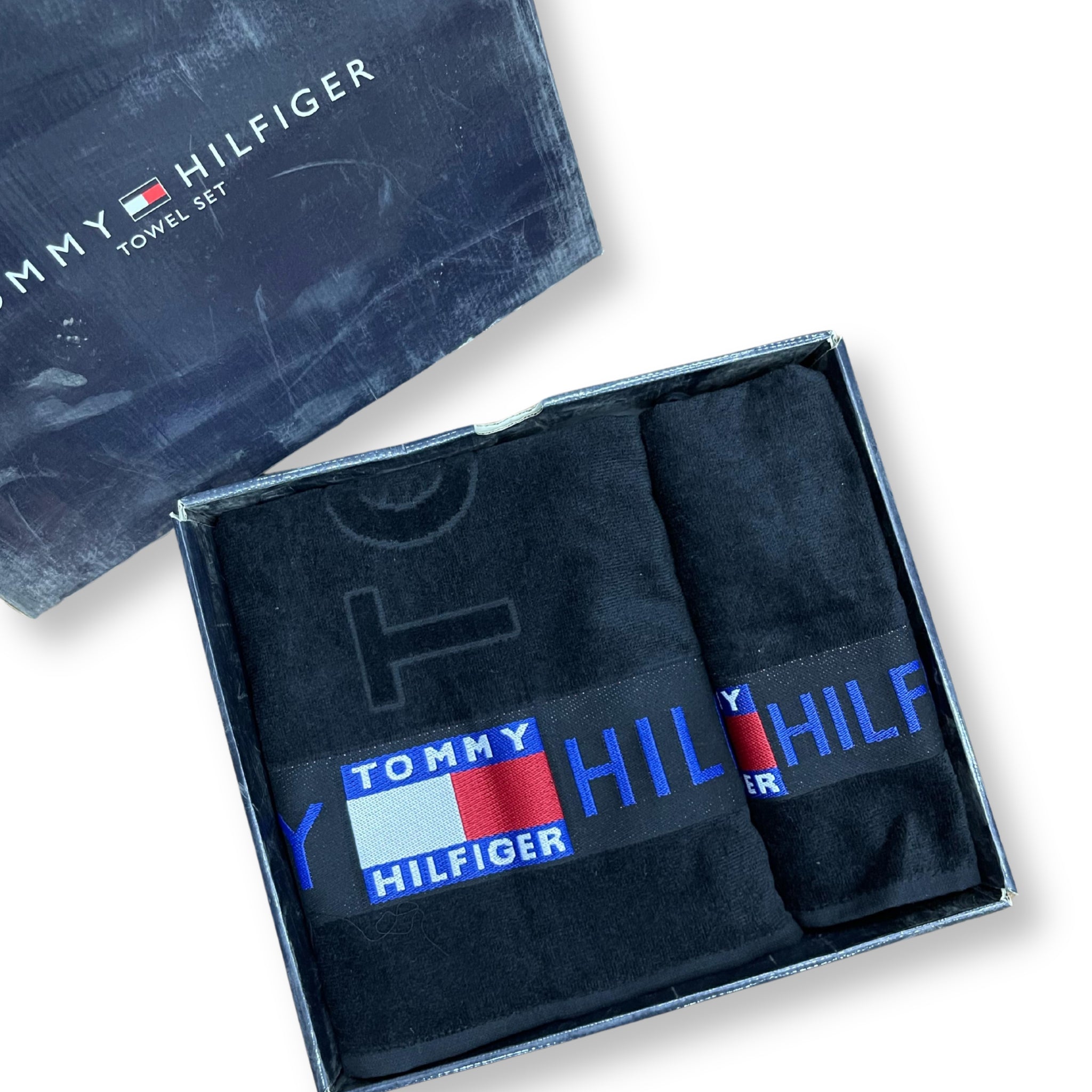 TOMMY HILFIGER Towel Set With Box
