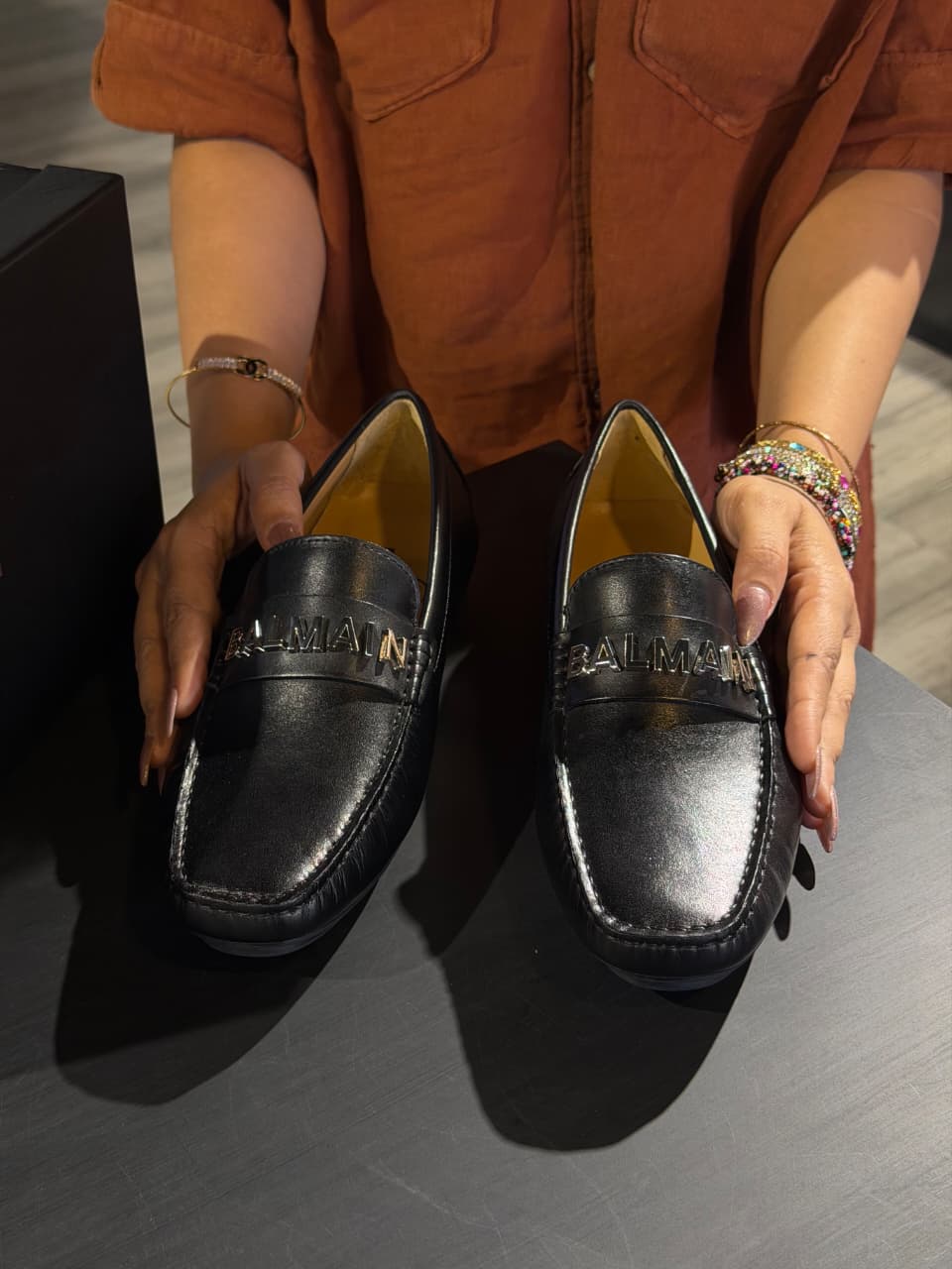 Balmain Leather Shoe
