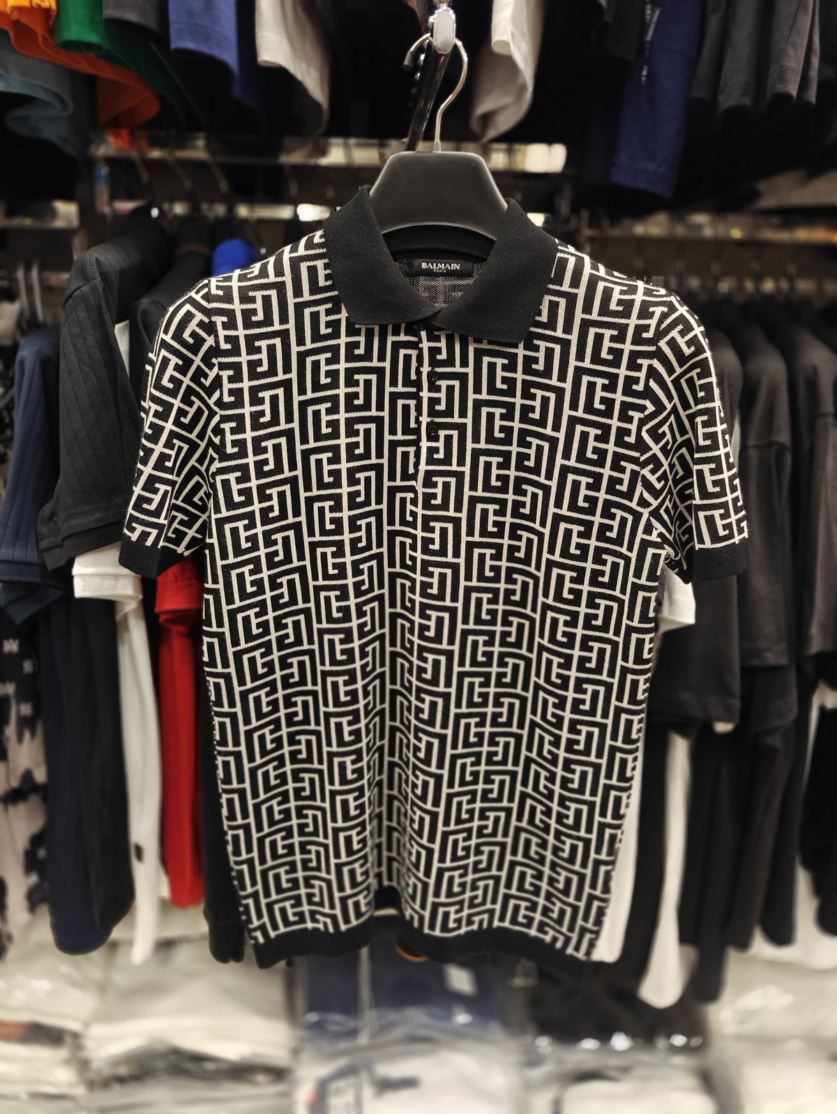 Balmain Knitwear 1:1 Grade Polo