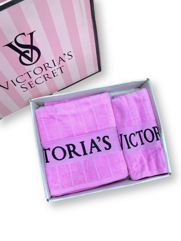 VICTORIA SECRET Towel Set With Box