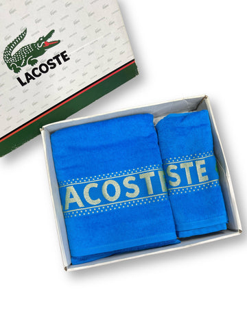 LACOSTE Towel Set With Box
