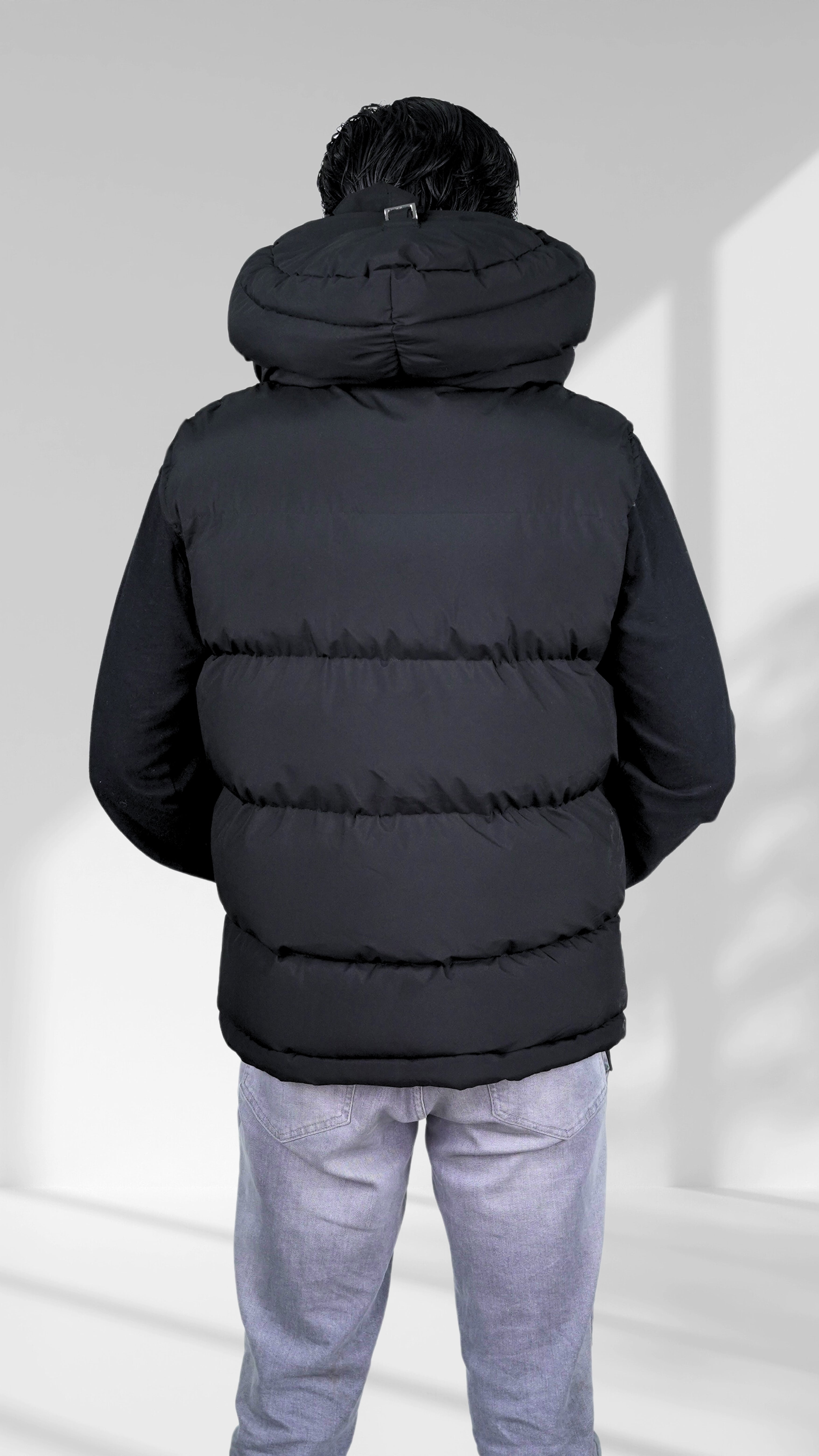 Burberry Body Warmer Sleeveless Hooded Jacket
