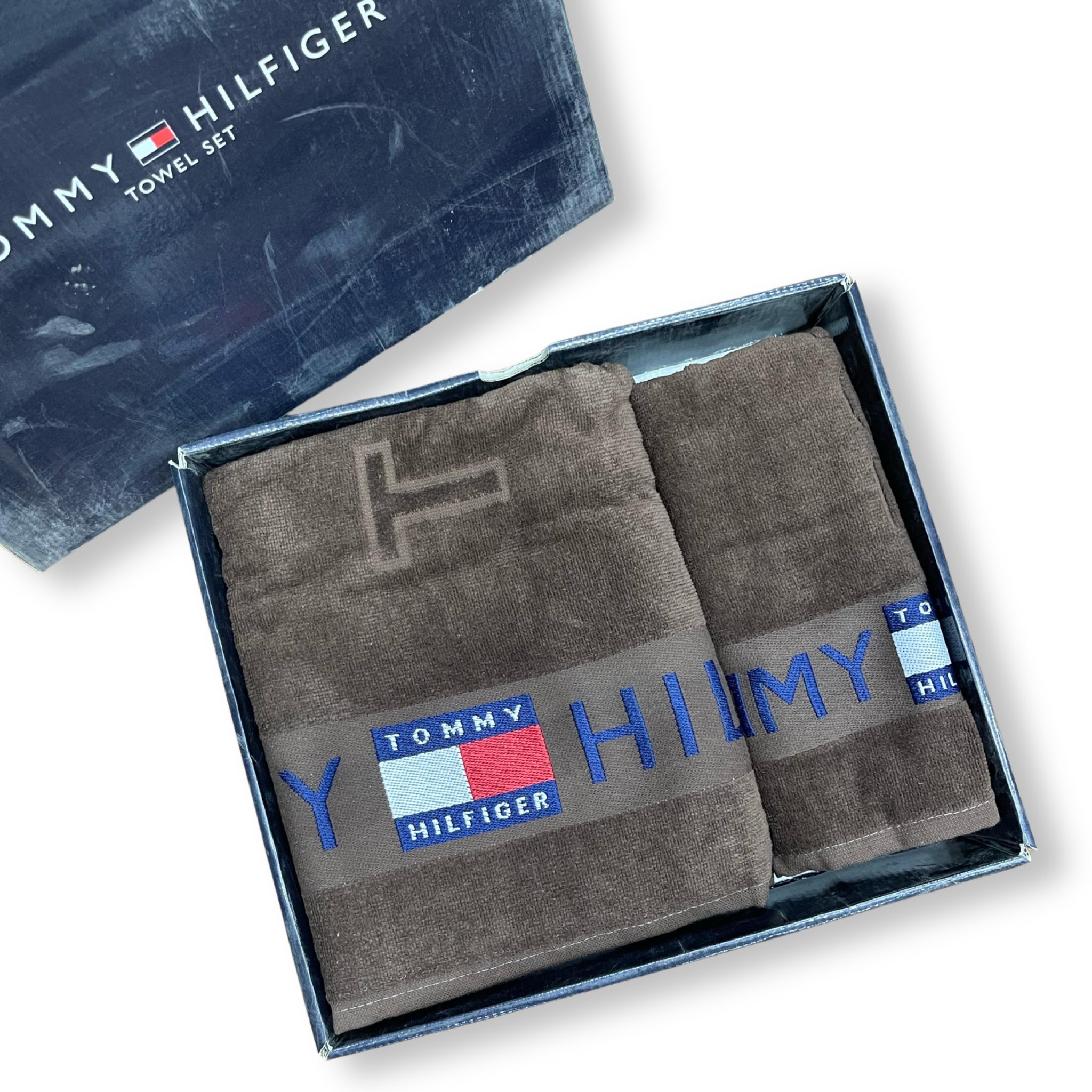 TOMMY HILFIGER Towel Set With Box