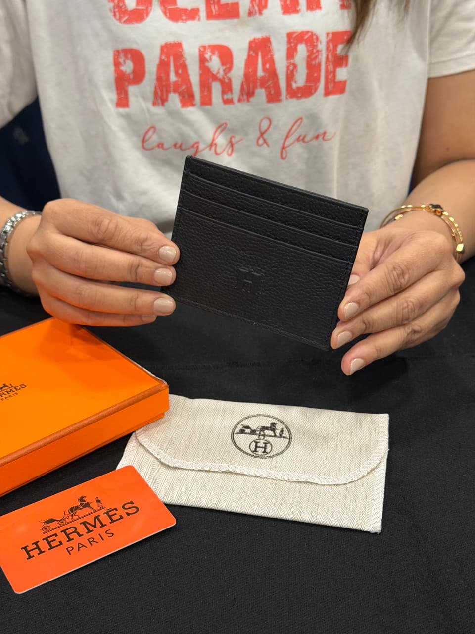 Hermes High End Card Holder with Box