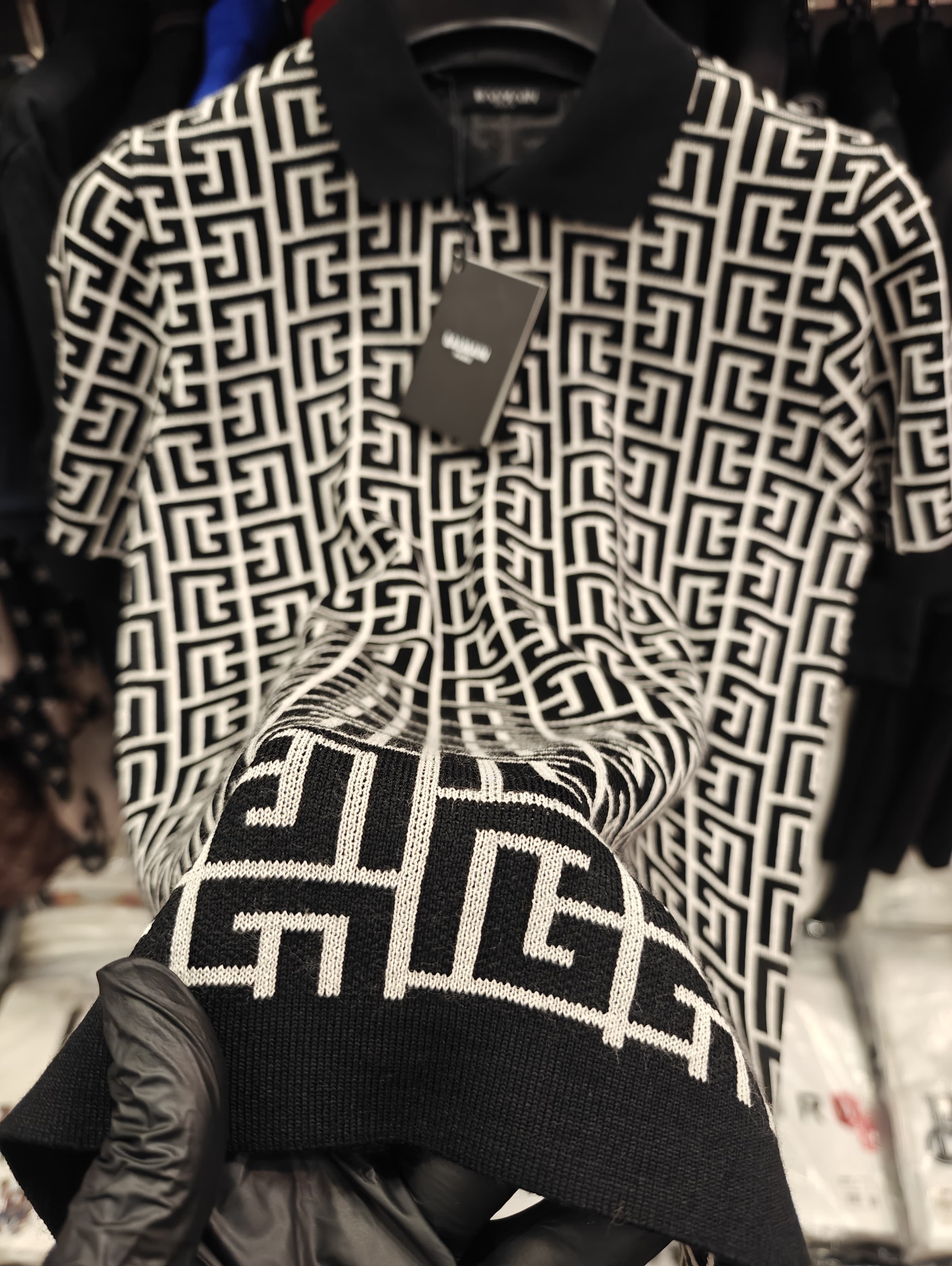 Balmain Knitwear 1:1 Grade Polo