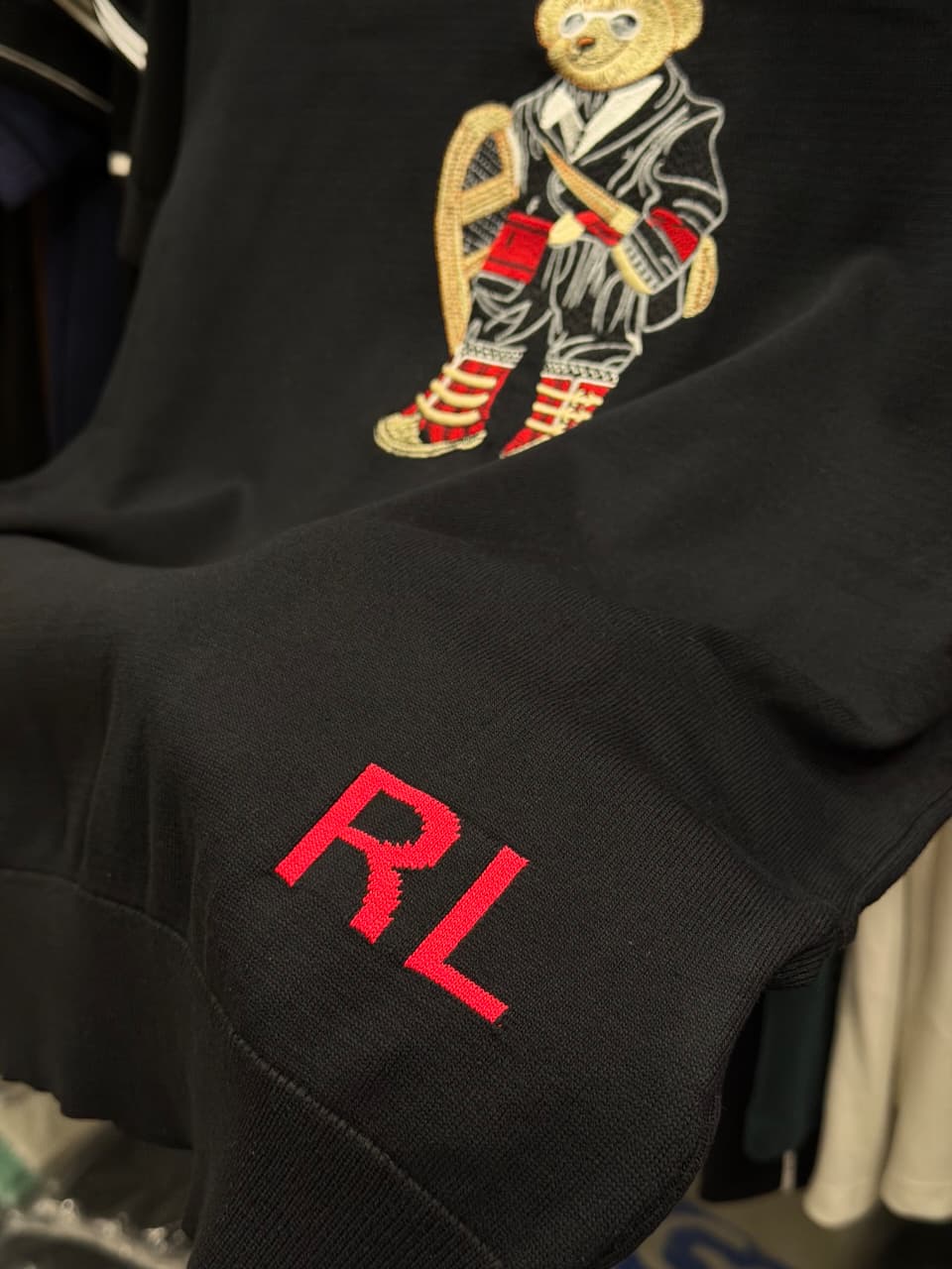 Ralph Lauren Polo Bear 1:1 Grade Premium Knitwear Tshirt