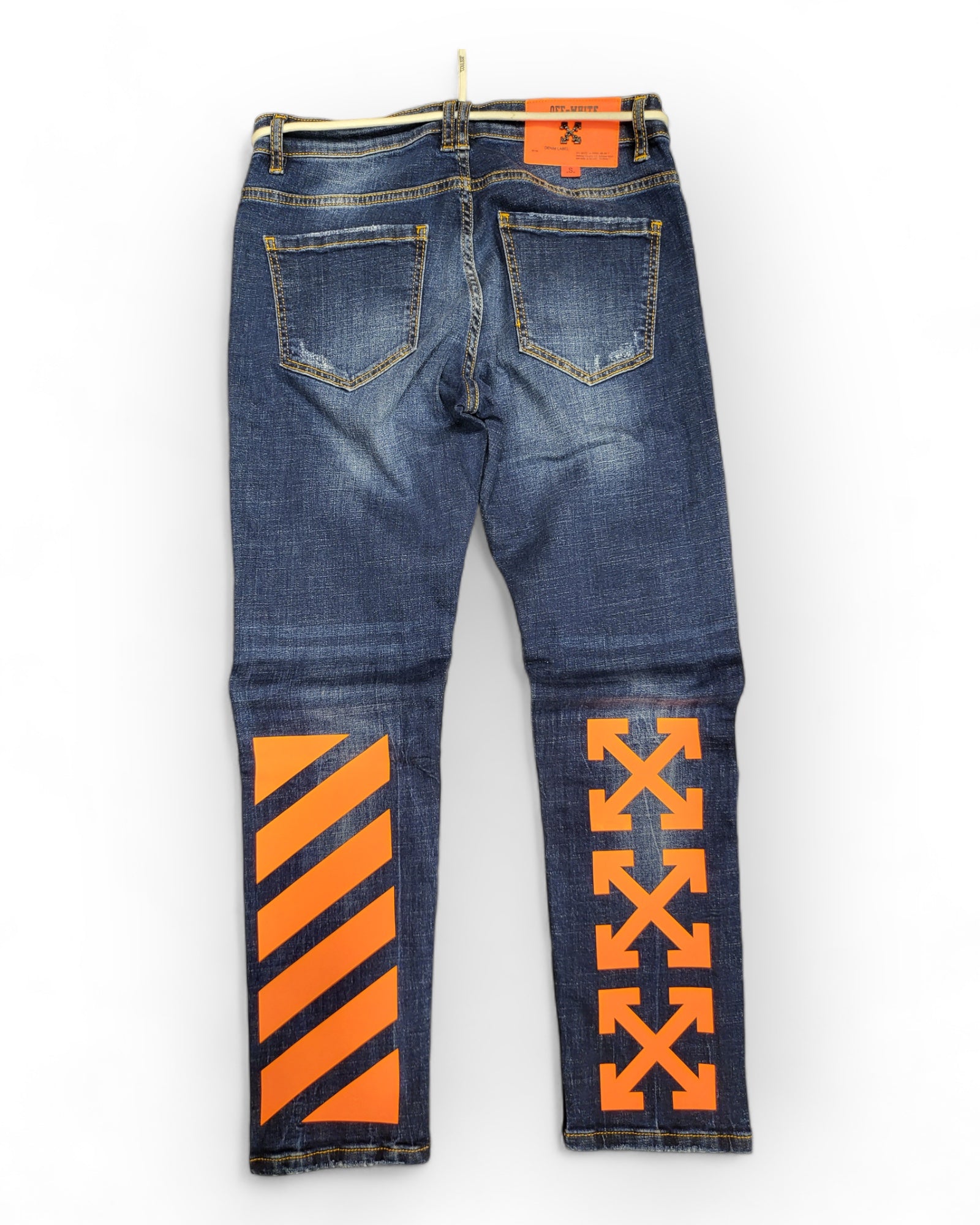 Off White Men's Slim Fit Jeans