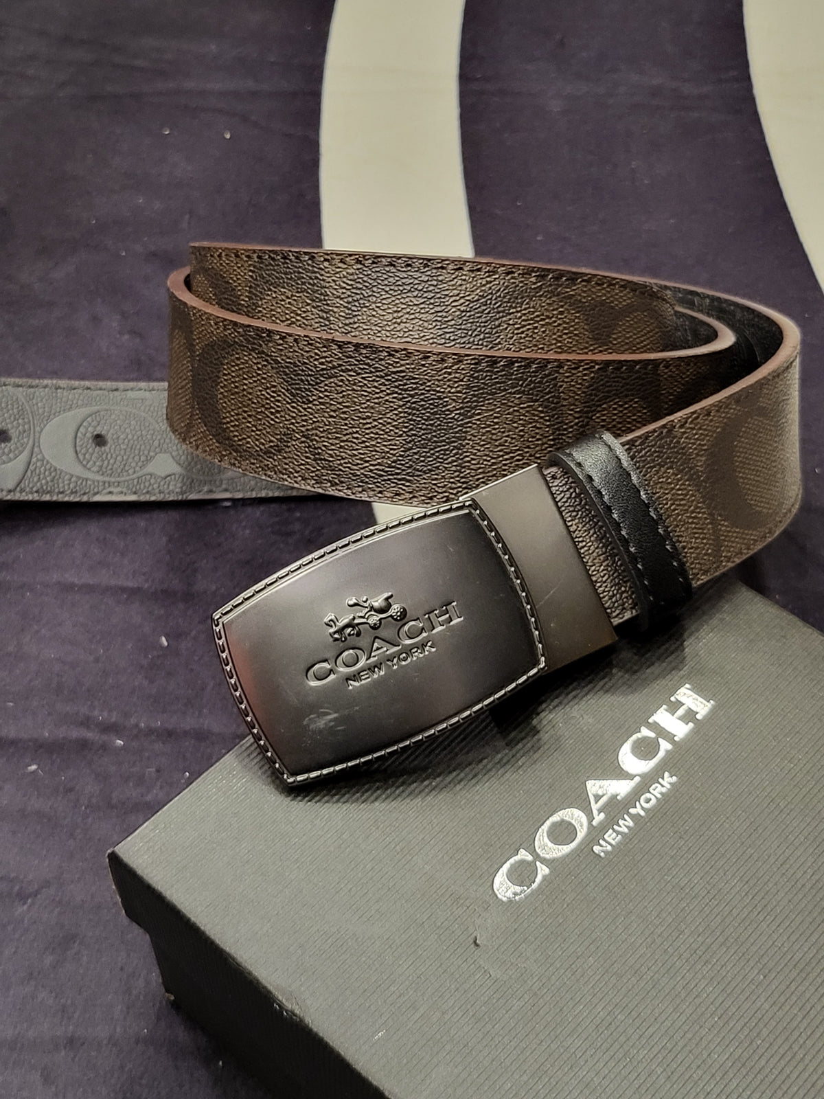 Coach New York Men's Belt