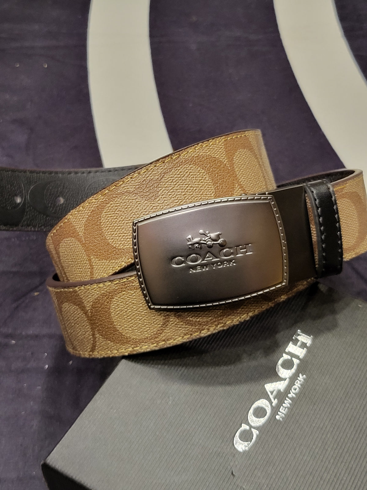 Coach New York Men's Belt