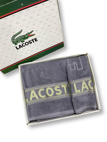 LACOSTE Towel Set With Box