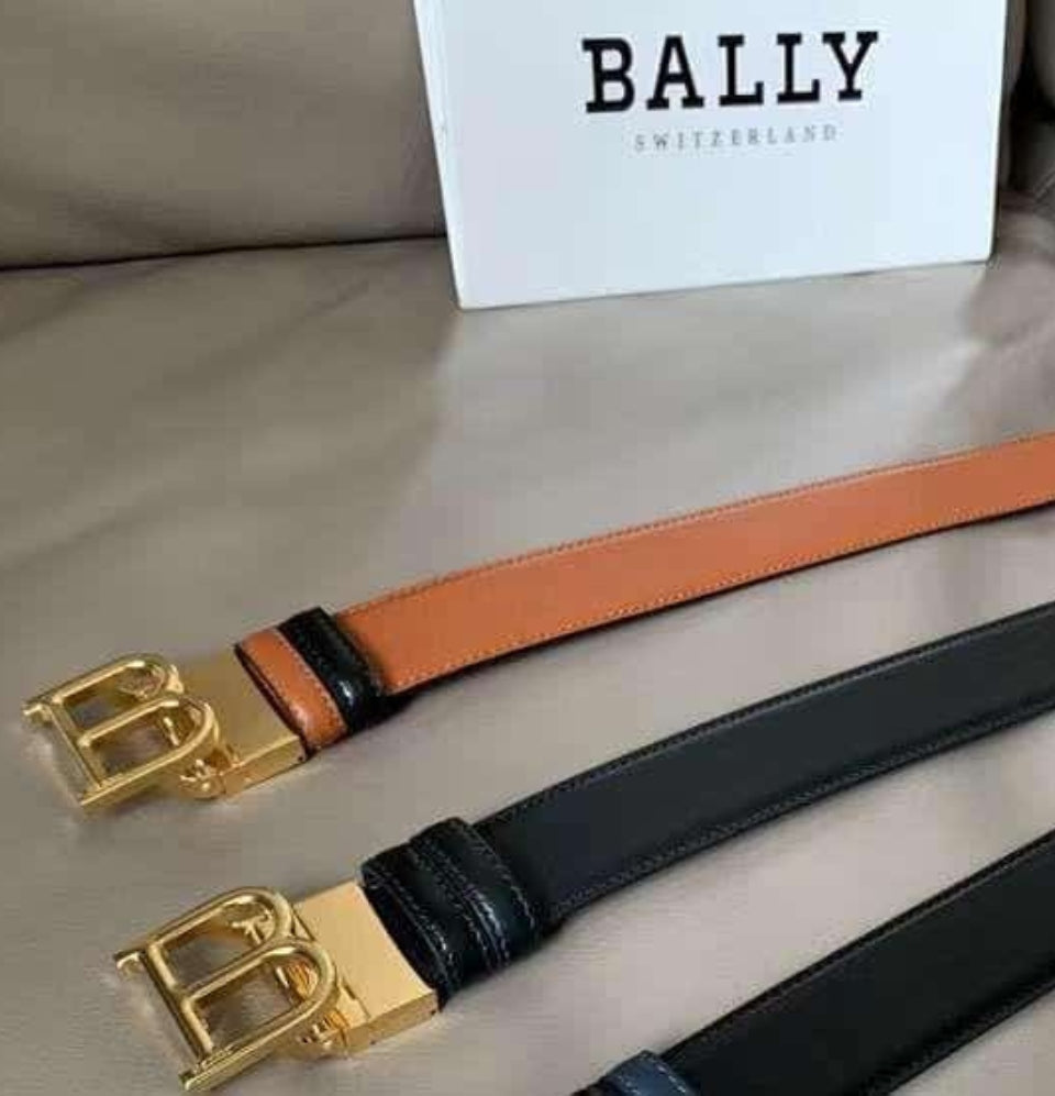 Bally 1:1 Grading Genuine Leather With Full Packaging