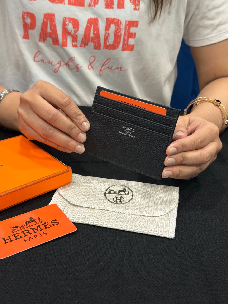 Hermes High End Card Holder with Box