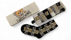 Moschino Scented Crew Socks- Pack of 6 - Original Made In Turkey