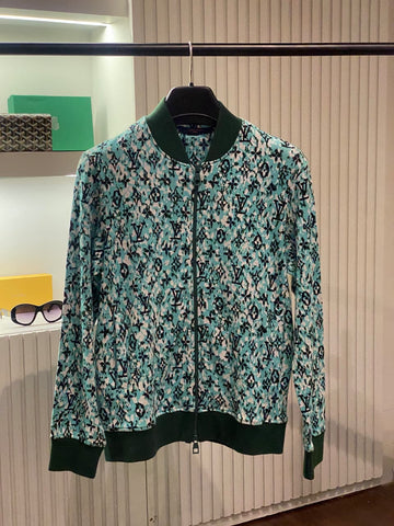 Louis Vuitton 1:1 Super Premium Grade Knitwear Zip-Up