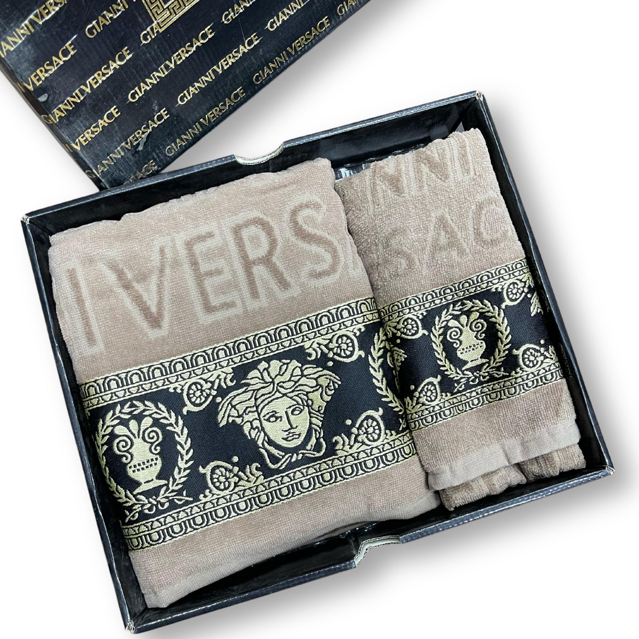 VERSACE Towel Set With Box