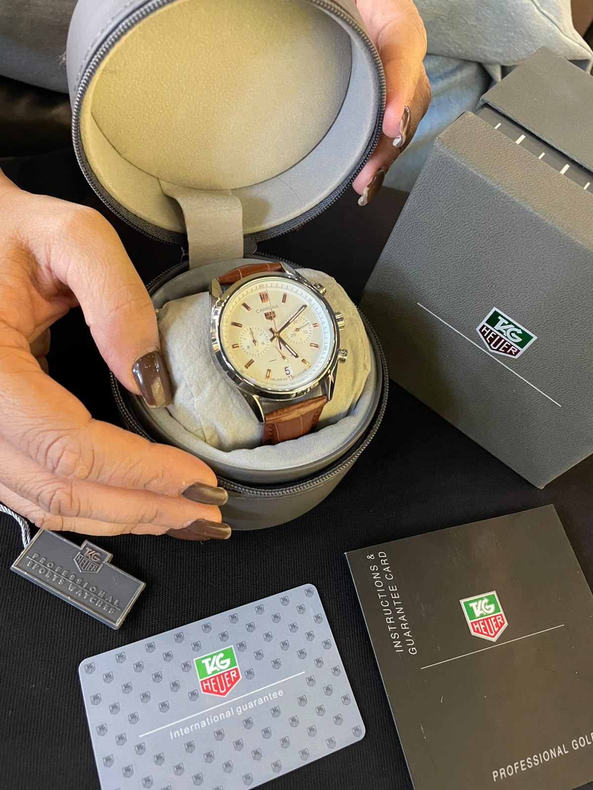 Tag Heuer Monaco AAA Class Steanless Steal Watch with Complete! box Packaging