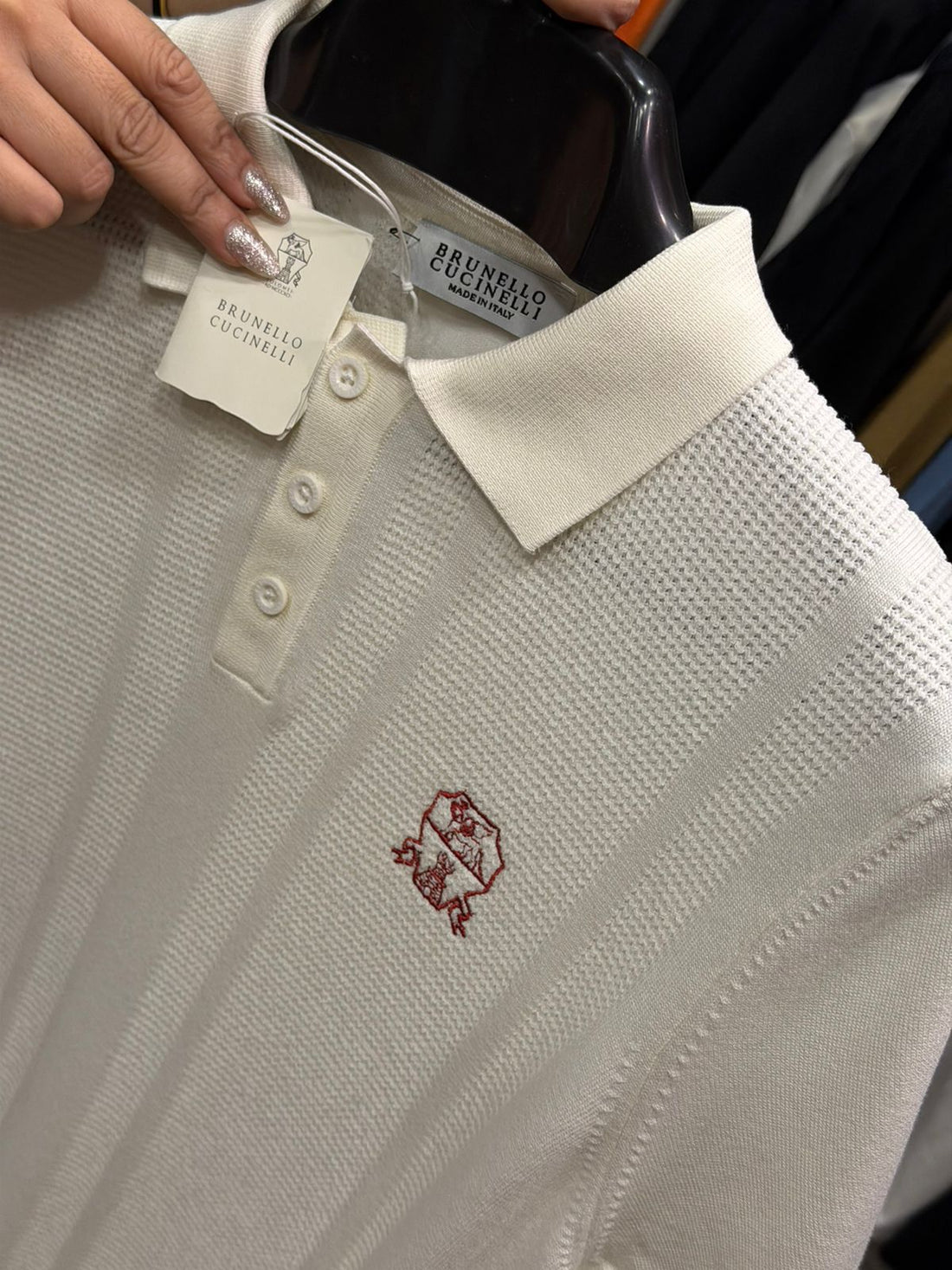 Brunello Cucinelli 1:1 Grade Knitwear Polo
