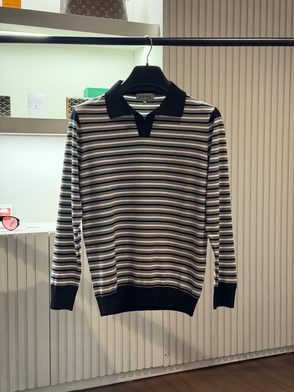 Loewe Black 1:1 Premium Grade Knitwear Old Money Sweatshirt