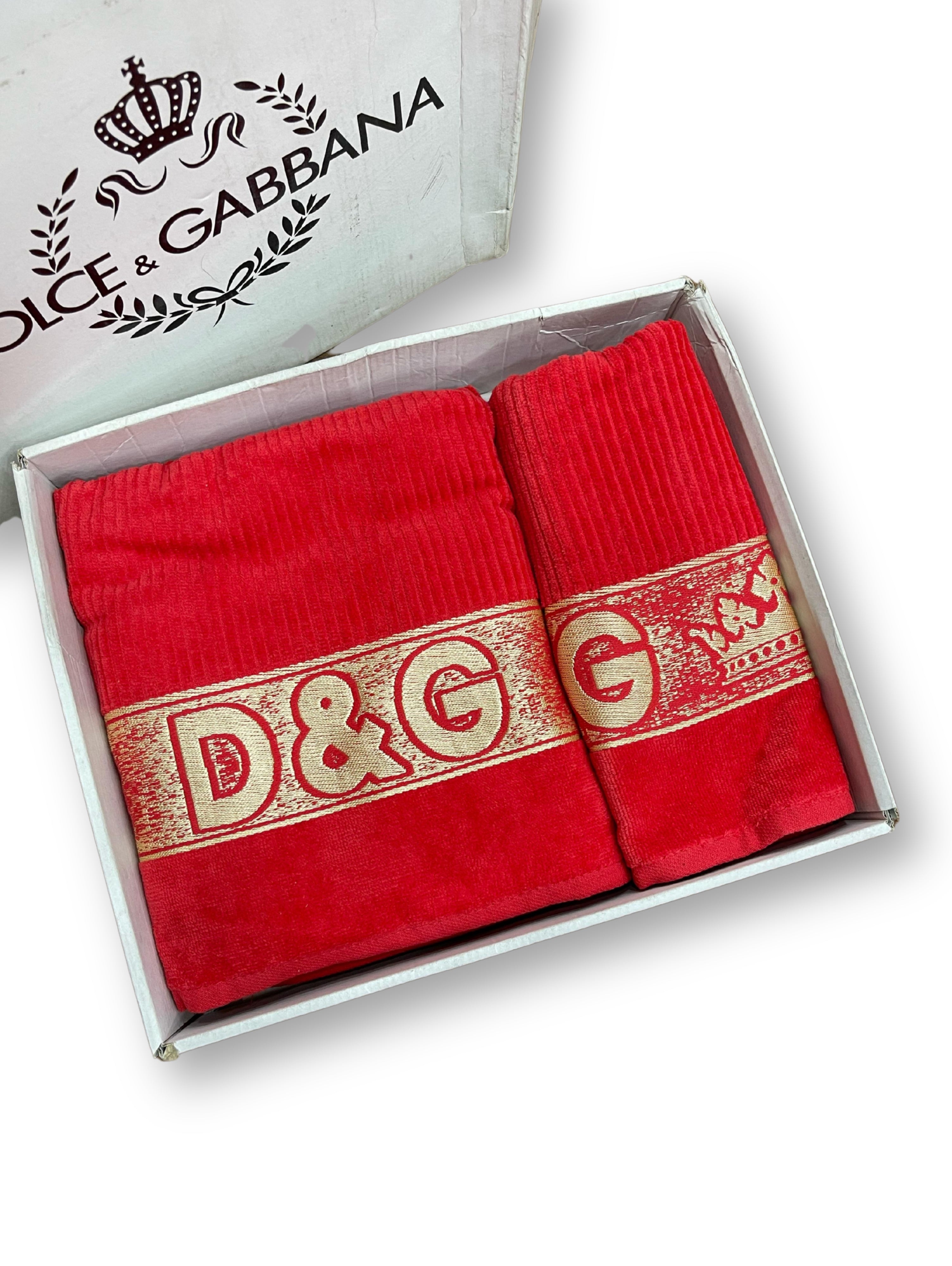 D&G Towel Set With Box