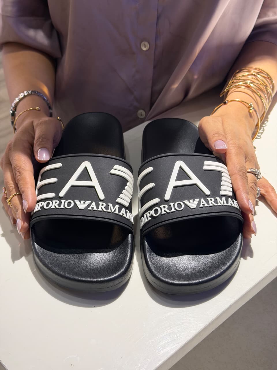 Armani Slides
