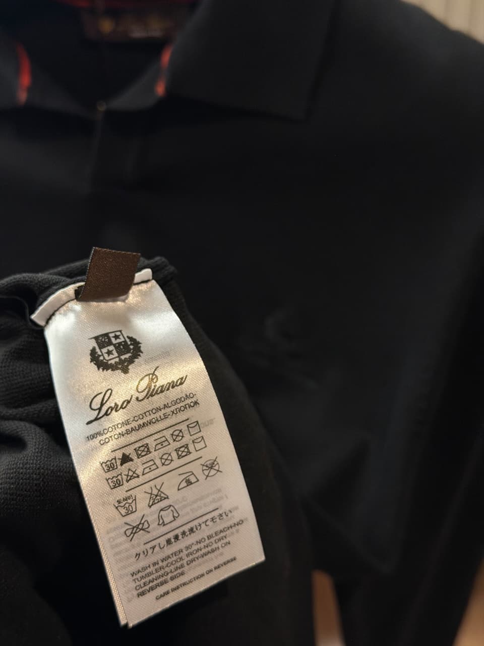 Loro Piana Black 1:1 Premium Grade Knitwear Old Money Sweatshirt