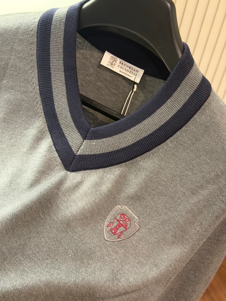 Brunello Cucinelli 1:1 Super Premium Grade V Neck Knitwear Sweatshirt