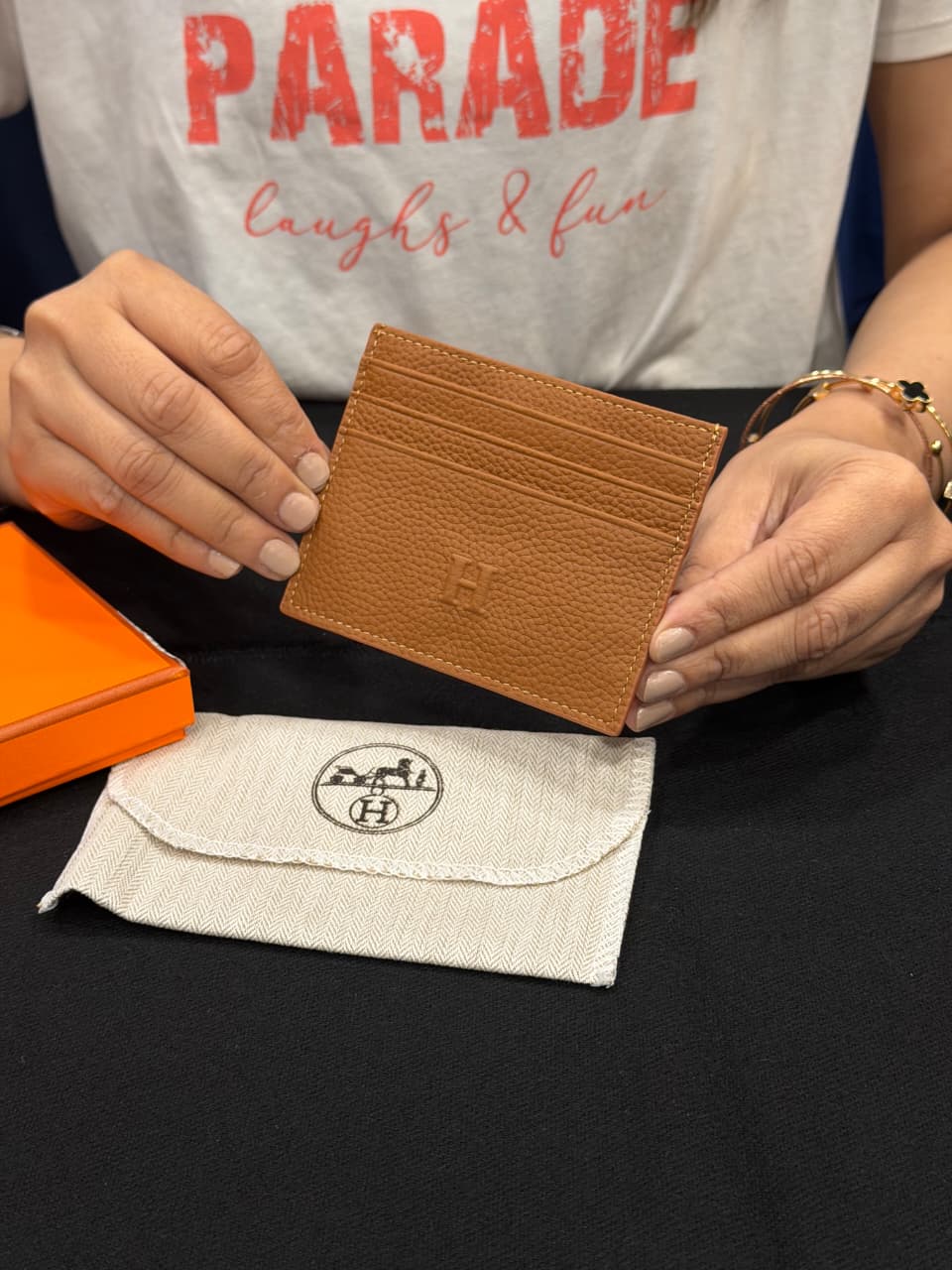Hermes High End Card Holder with Box