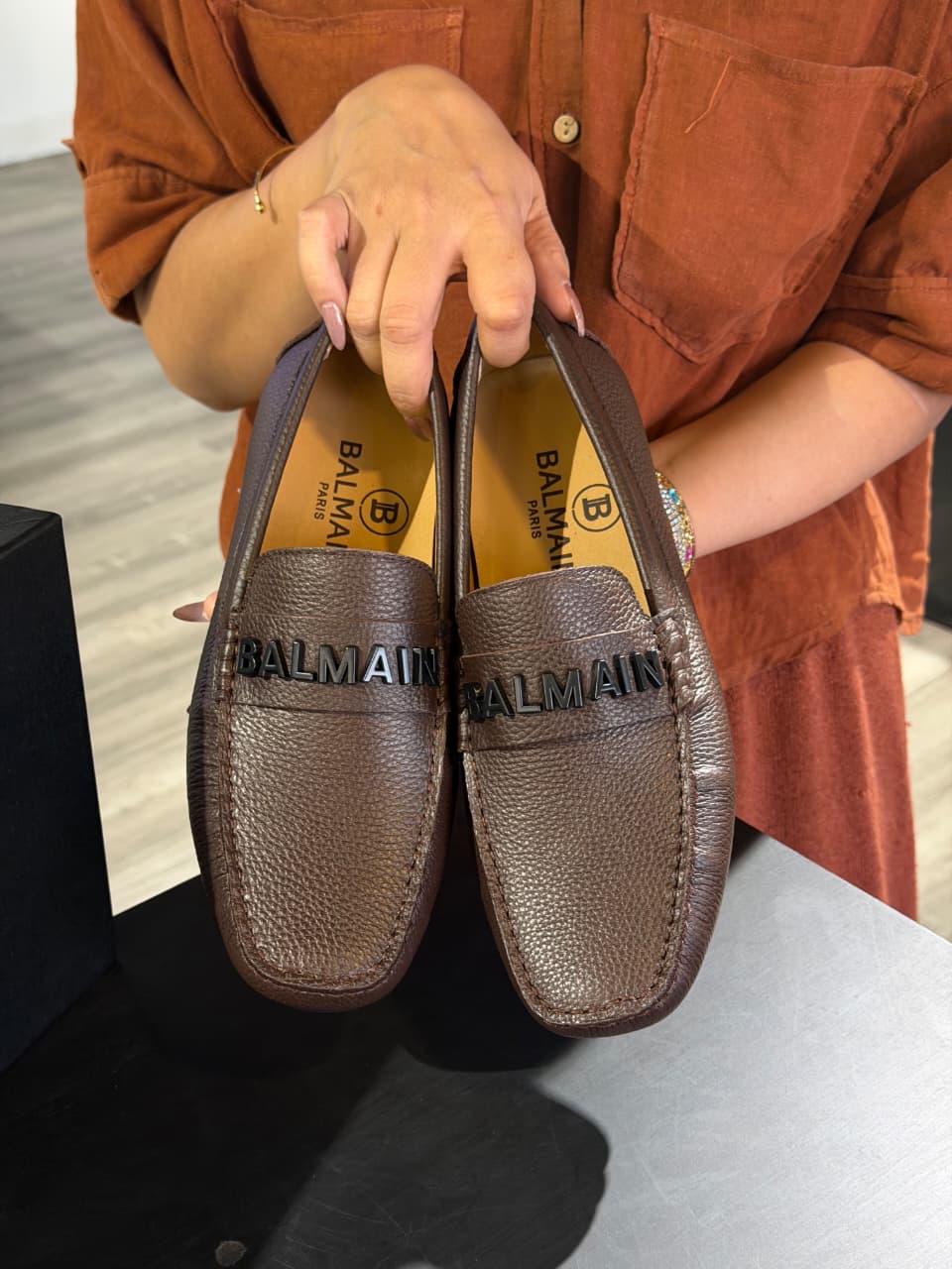 Balmain Leather Shoe