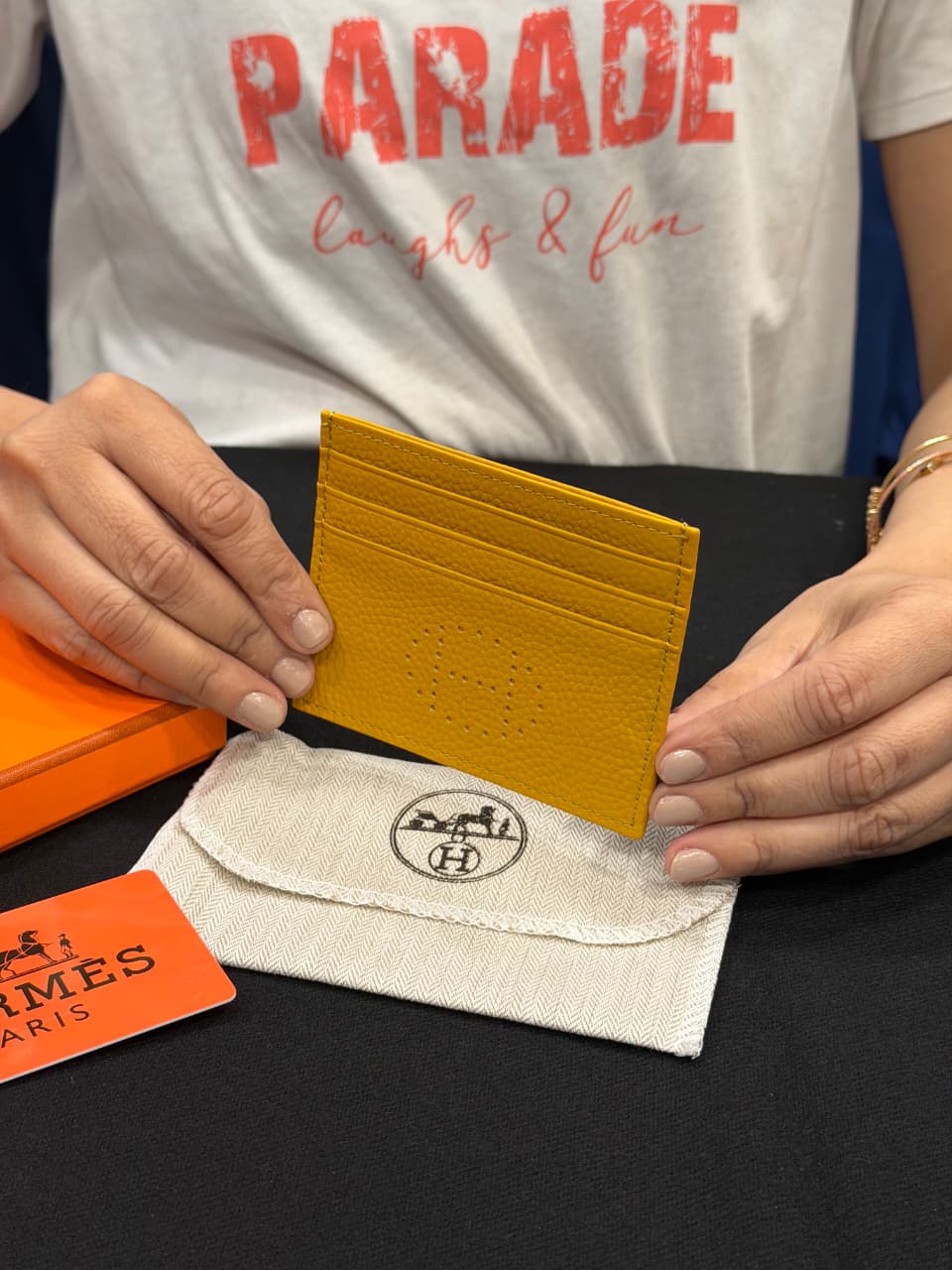 Hermes High End Card Holder with Box