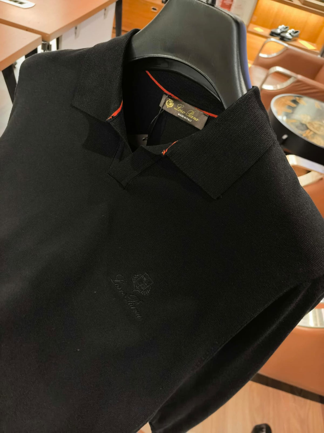Loro Piana Black 1:1 Premium Grade Knitwear Old Money Sweatshirt